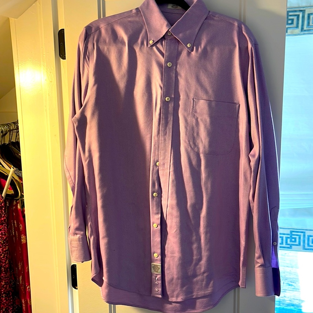 Peter Millar men’s purple button down